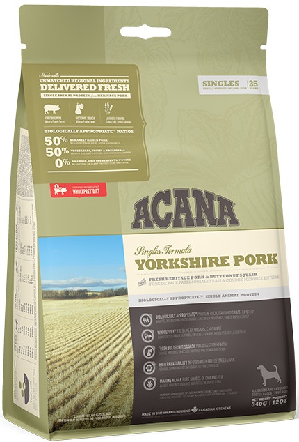 Acana SINGLES Yorksihe Pork 340g