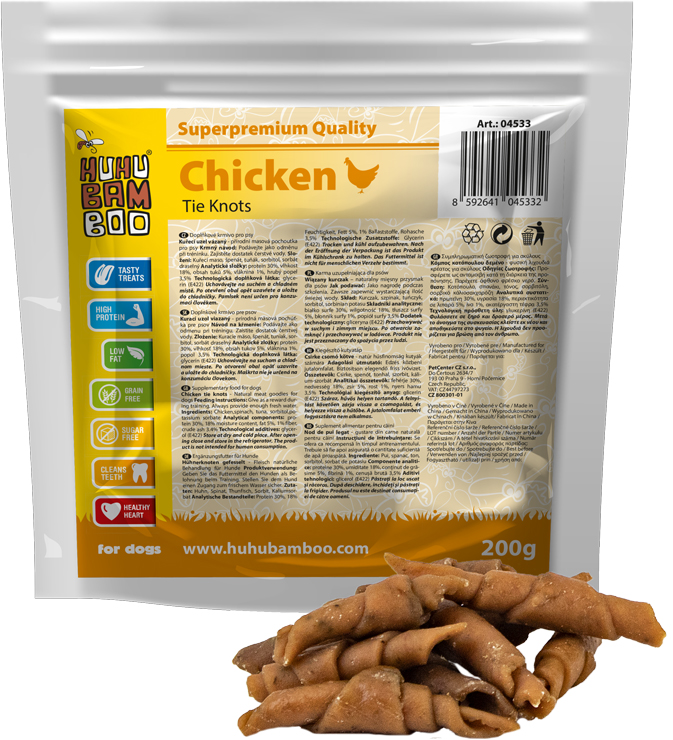 Huhubamboo kuřecí uzel 200g
