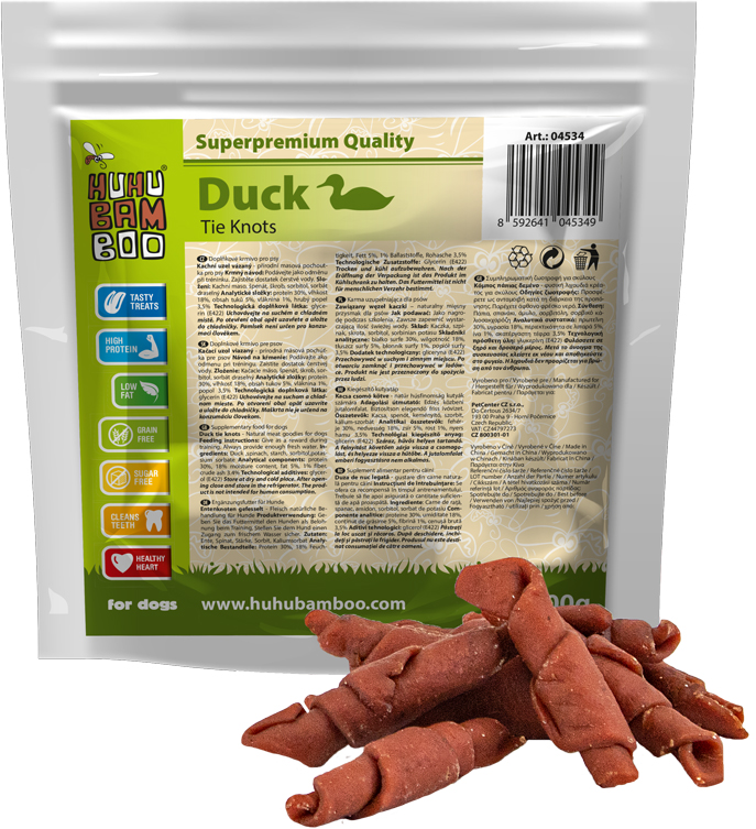 Huhubamboo kachní uzel 200g
