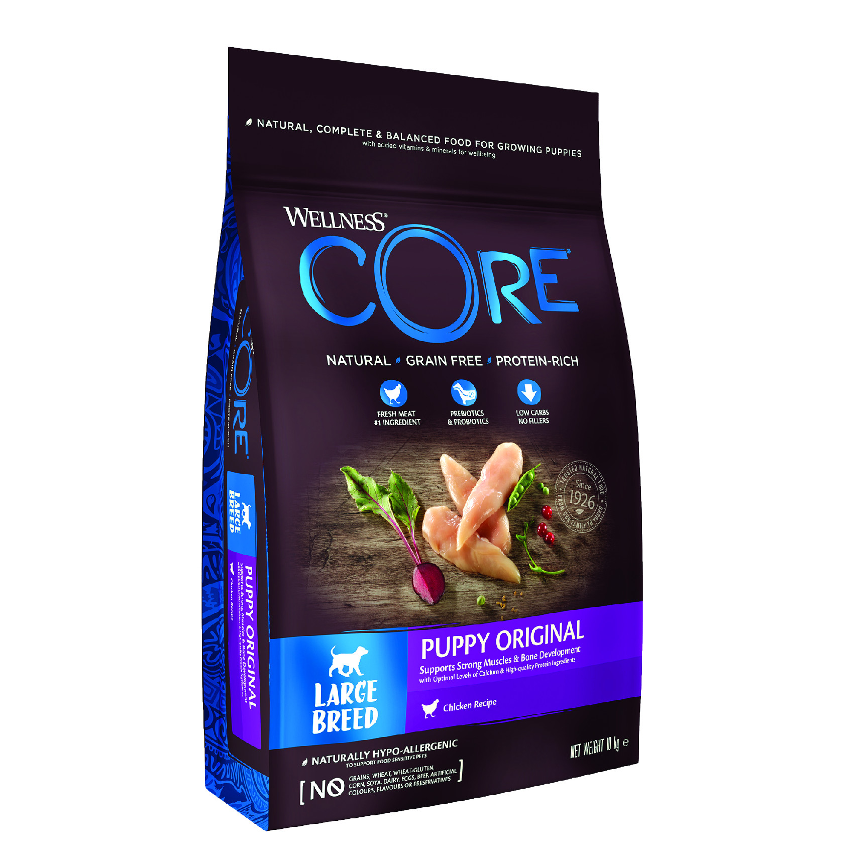 Wellness Core Large Breed Puppy Original kuře 10kg
