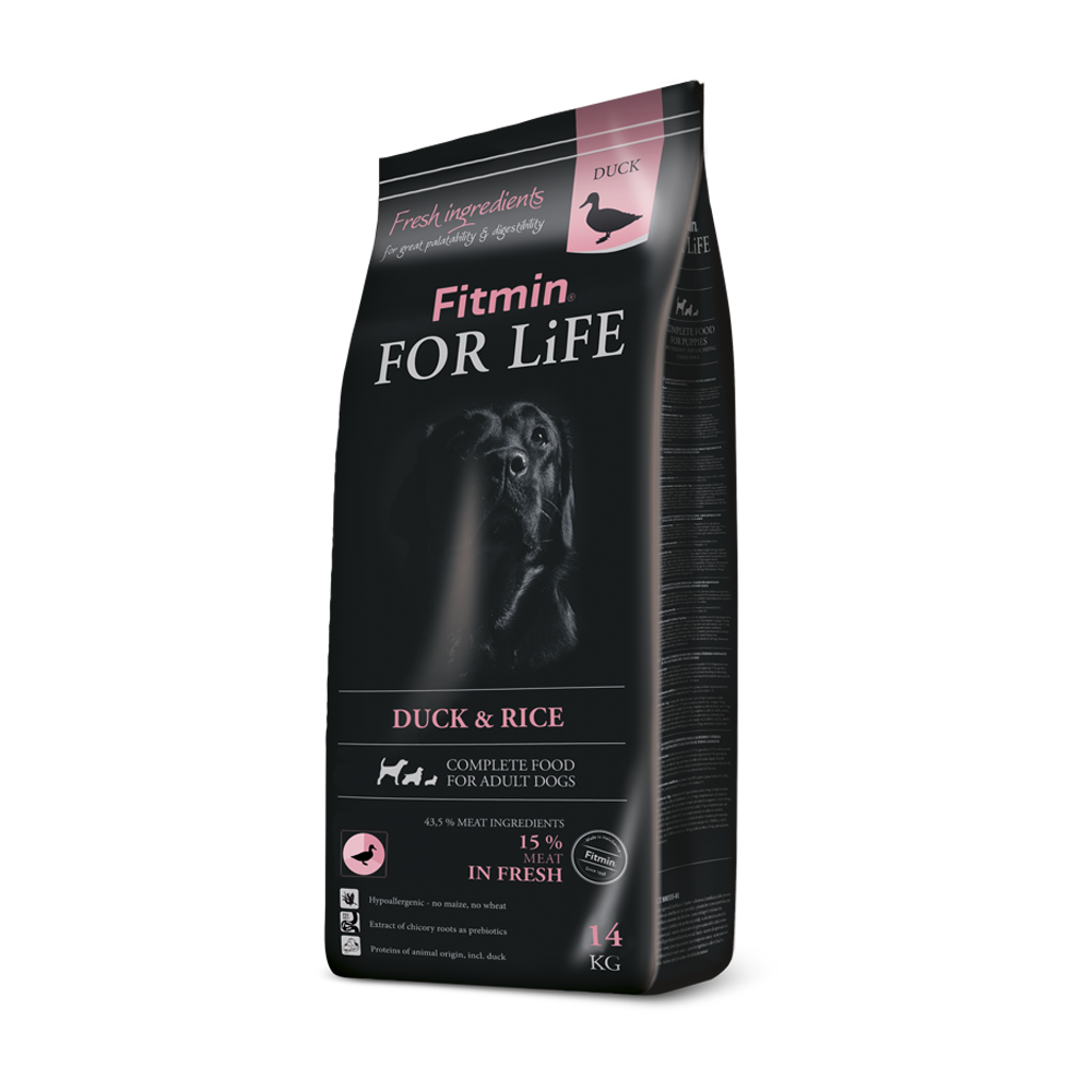 Fitmin dog For Life Duck & Rice 14kg
