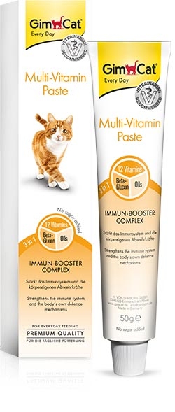 Gimpet Multi-Vitamin multivitamínová pasta pro kočky 100g