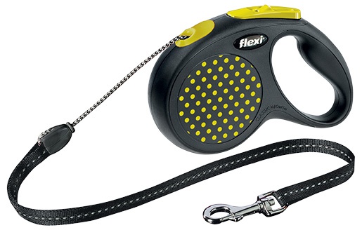 Flexi Design M 5 m šnůra žluta