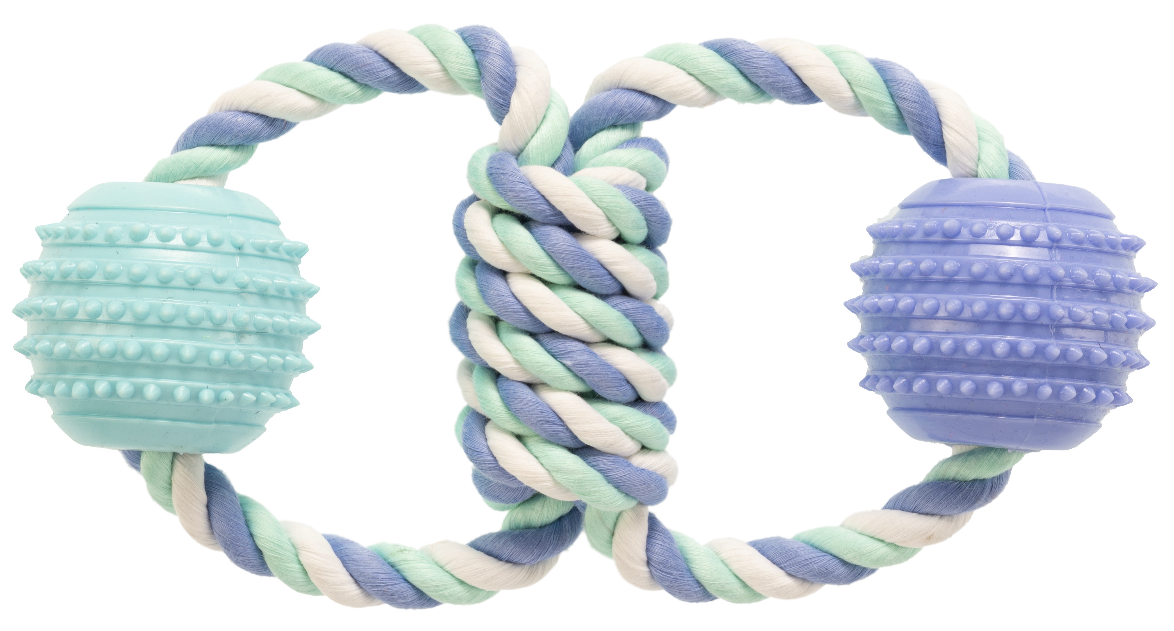 Hračka Gimborn lano bavlna/TPR kola 21 cm