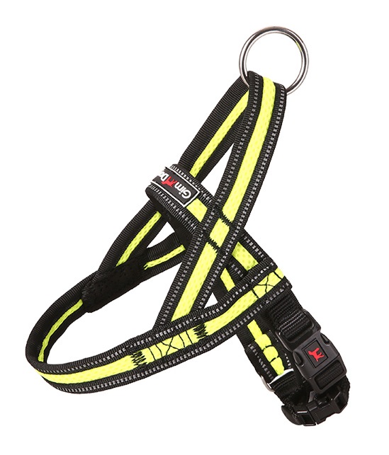 Postroj Gimborn Mesh Y 3,2x75 80-100cm žlutý