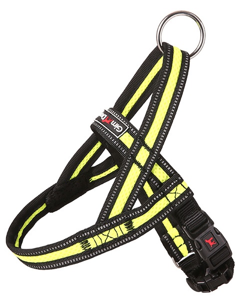 Postroj Gimborn Mesh Y 2,5x60 64-80cm žlutý