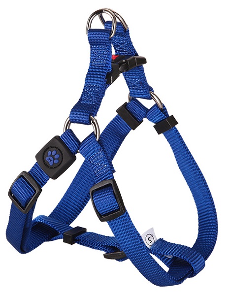 Postroj Gimborn Nylon X 2,0x53-77cm modrý