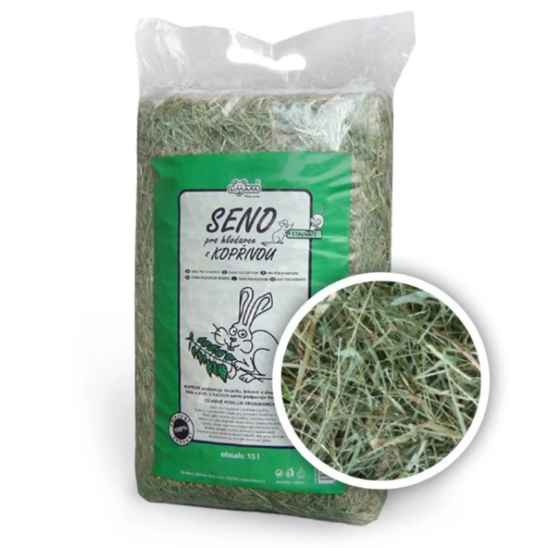 Limara seno krmné s kopřivou 15 l