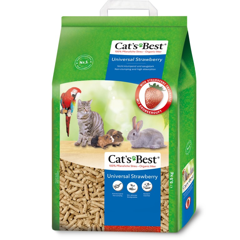 Cat's Best Strawberry podestýlka 10 l