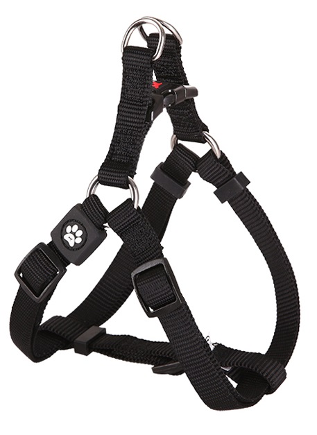 Postroj Gimborn Nylon X 1,0x32-44cm černý