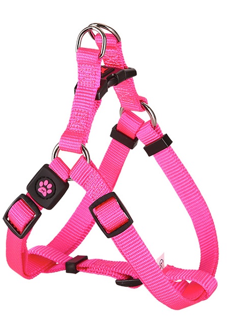 Postroj Gimborn Nylon X 1,0x32-44cm růžový