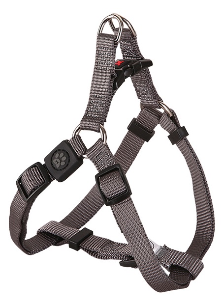 Postroj Gimborn Nylon X 1,0x32-44cm šedivý
