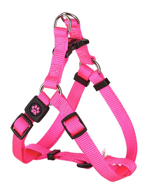 Postroj Gimborn Nylon X 2,0x53-77cm růžový