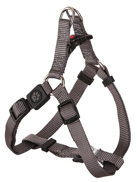 Postroj Gimborn Nylon X 2,0x53-77cm šedivý