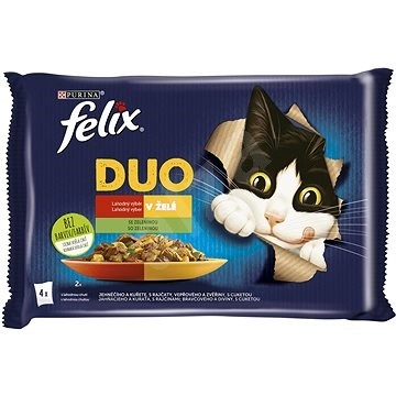 Felix Fantastic DUO multipack lahodný výběr se zeleninou 4 x 85 g