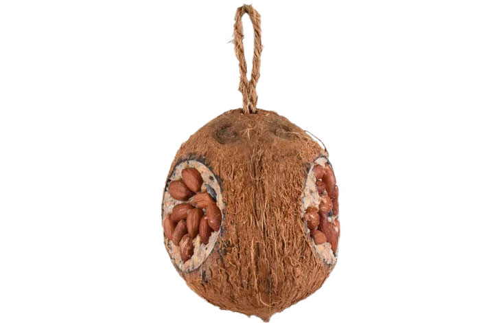 Flamingo Kokos 3/4 plněný s ořechy 350G