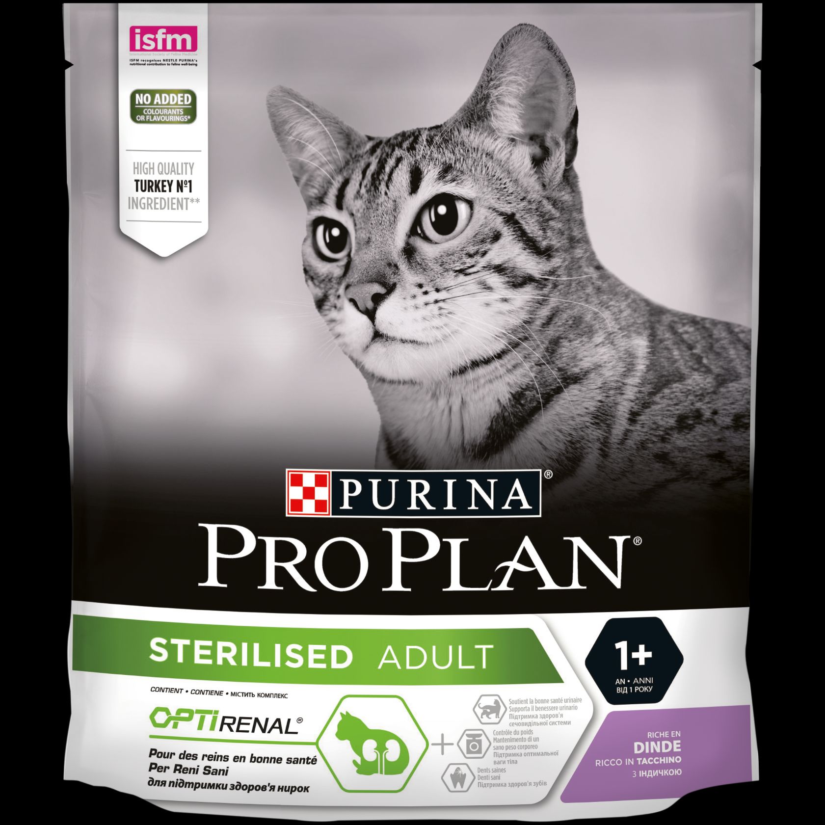 Purina Pro Plan CAT STERILISED krůta 400g + králík 400g 1+1 ZDARMA