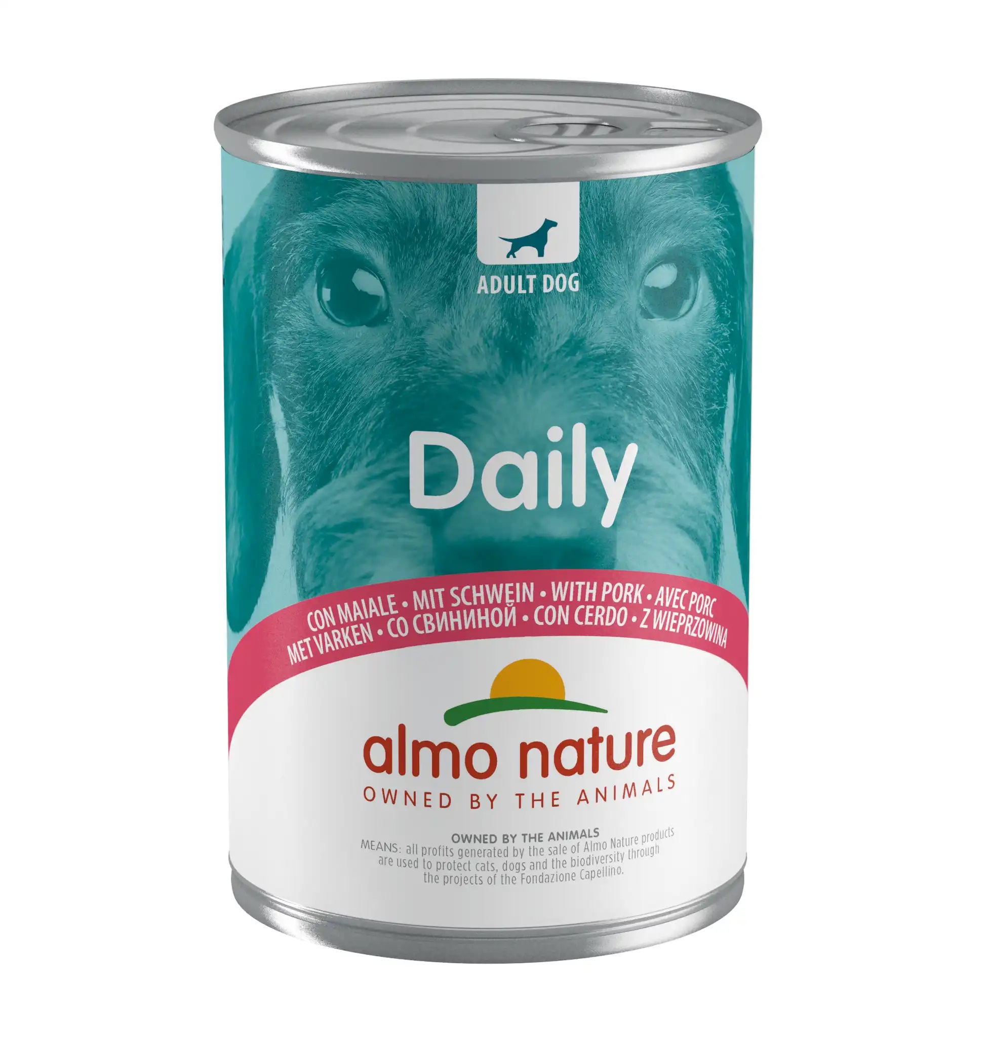 Almo Nature Daily Menu WET DOG - s vepřovým 400 g