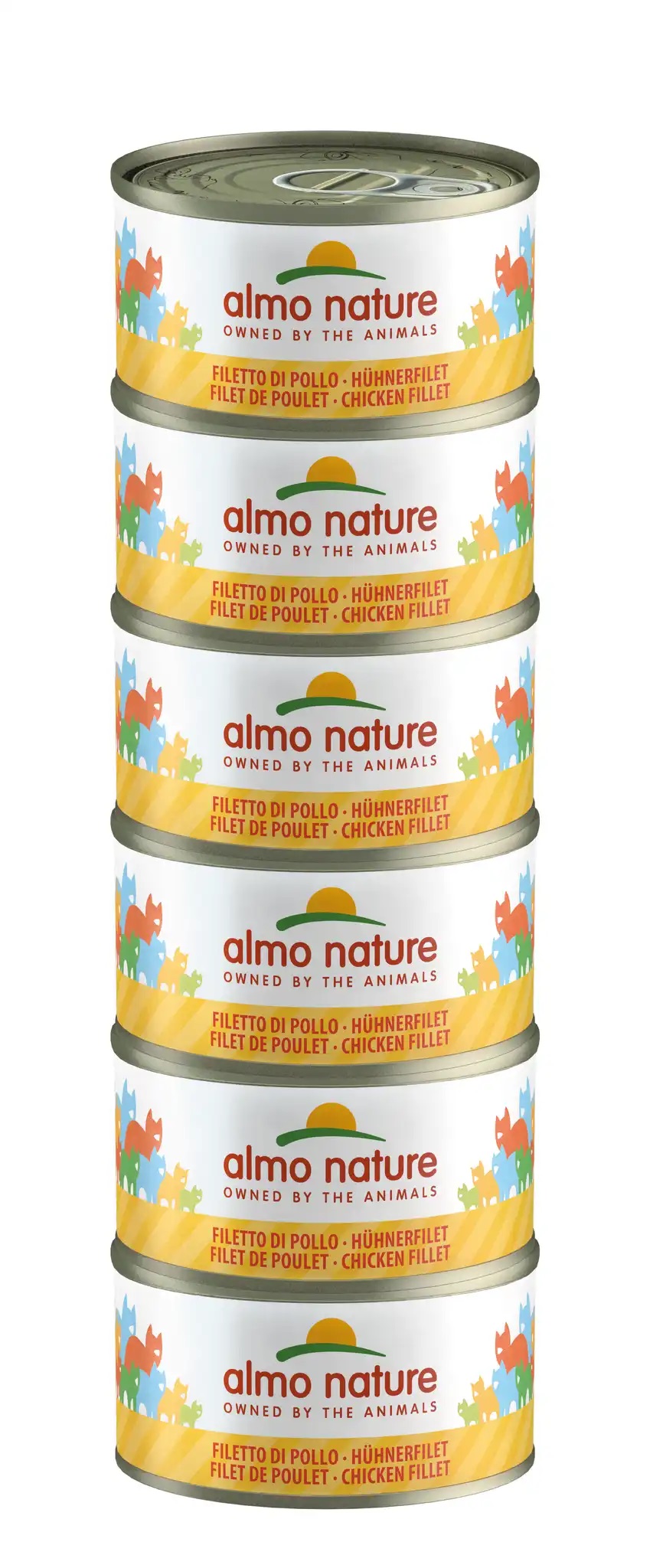 Almo Nature HFC Natural Light Meal Cat Megapack kuřecí filet 4x50g