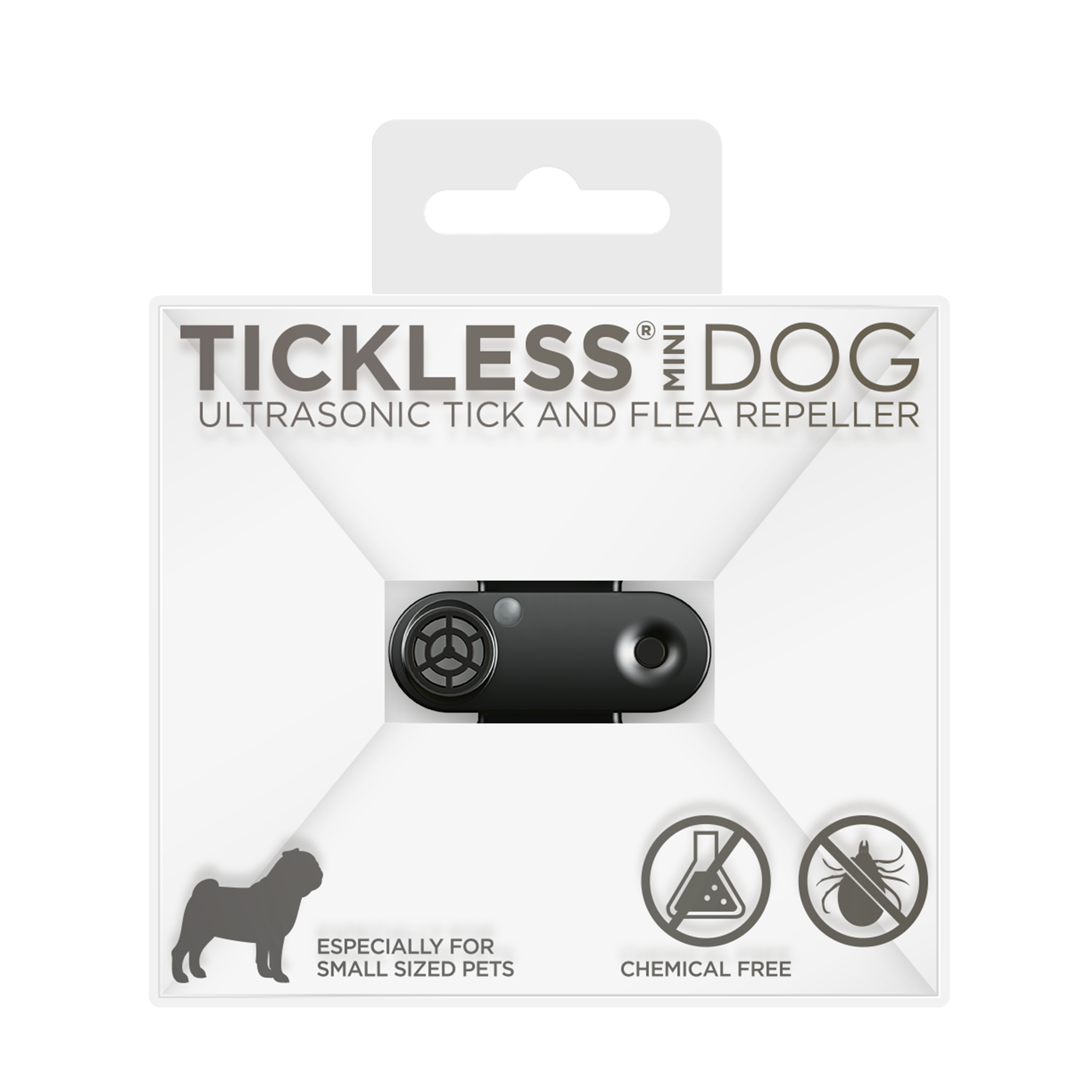 Tickless Mini dog nabíjecí - černý