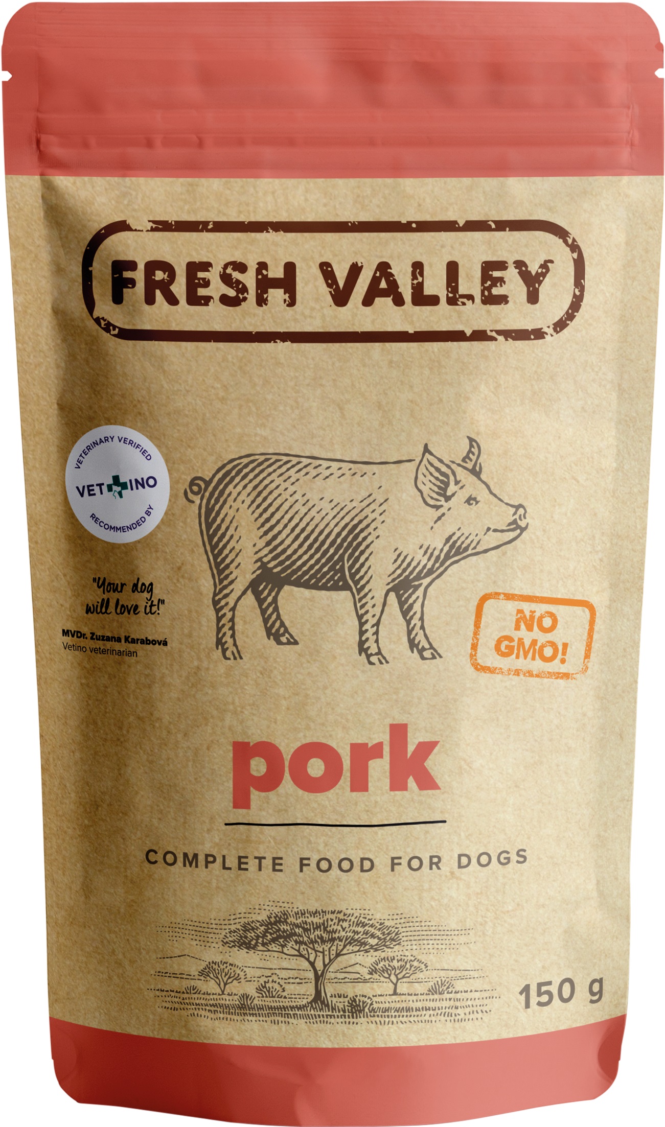 Fresh Valley kapsička Kitchen by nature mix sterilizované vepřové 150g