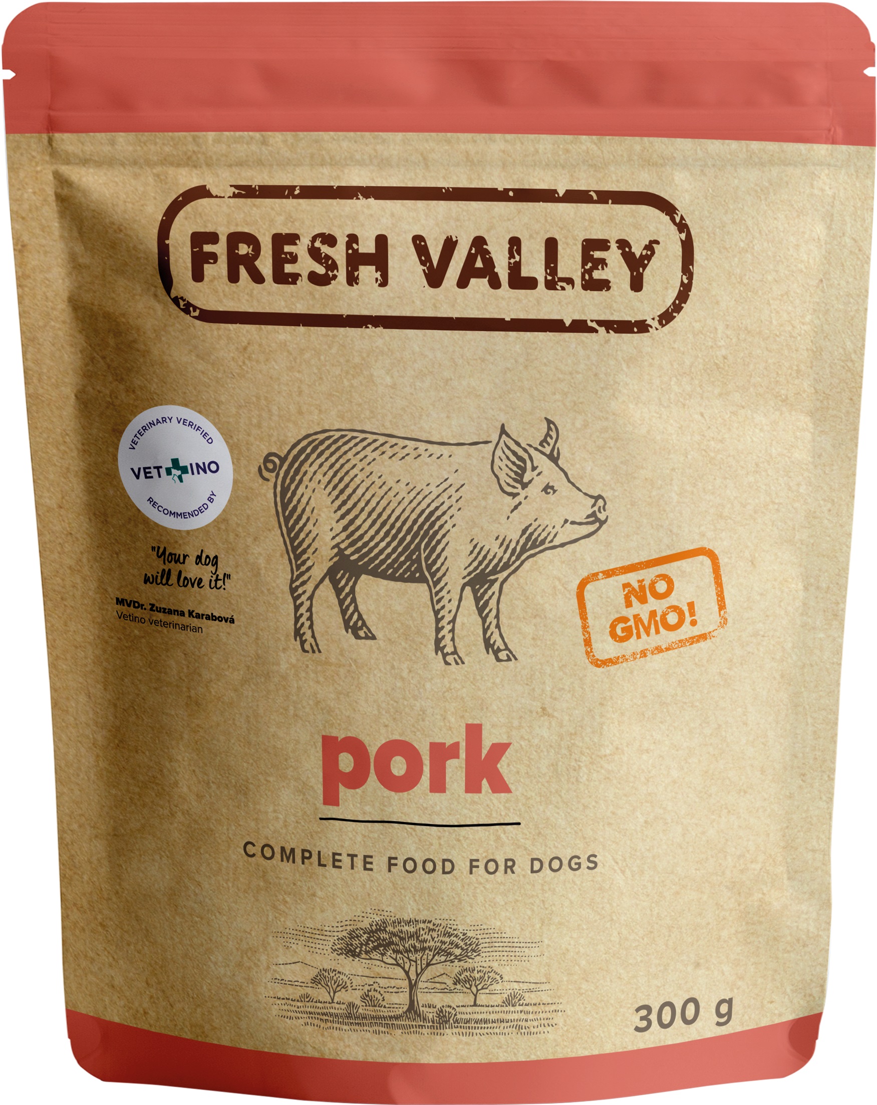 Fresh Valley kapsička Kitchen by nature mix sterilizované vepřové 300g