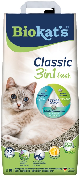 Biokat's Podestýlka BIOKATS CLASSIC FRESH 10l