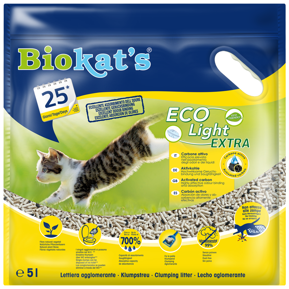 Biokat's Podestýlka BIOKATS ECO LIGHT EXTRA LITTER 5l