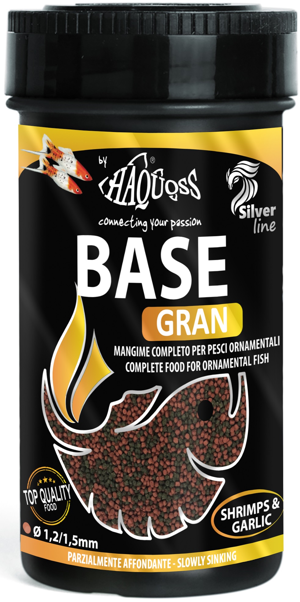 Haquoss Basegran kompletní krmivo 250ml