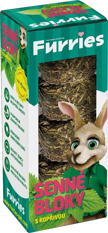 Furries senné bloky z českých luk s kopřivou 400g
