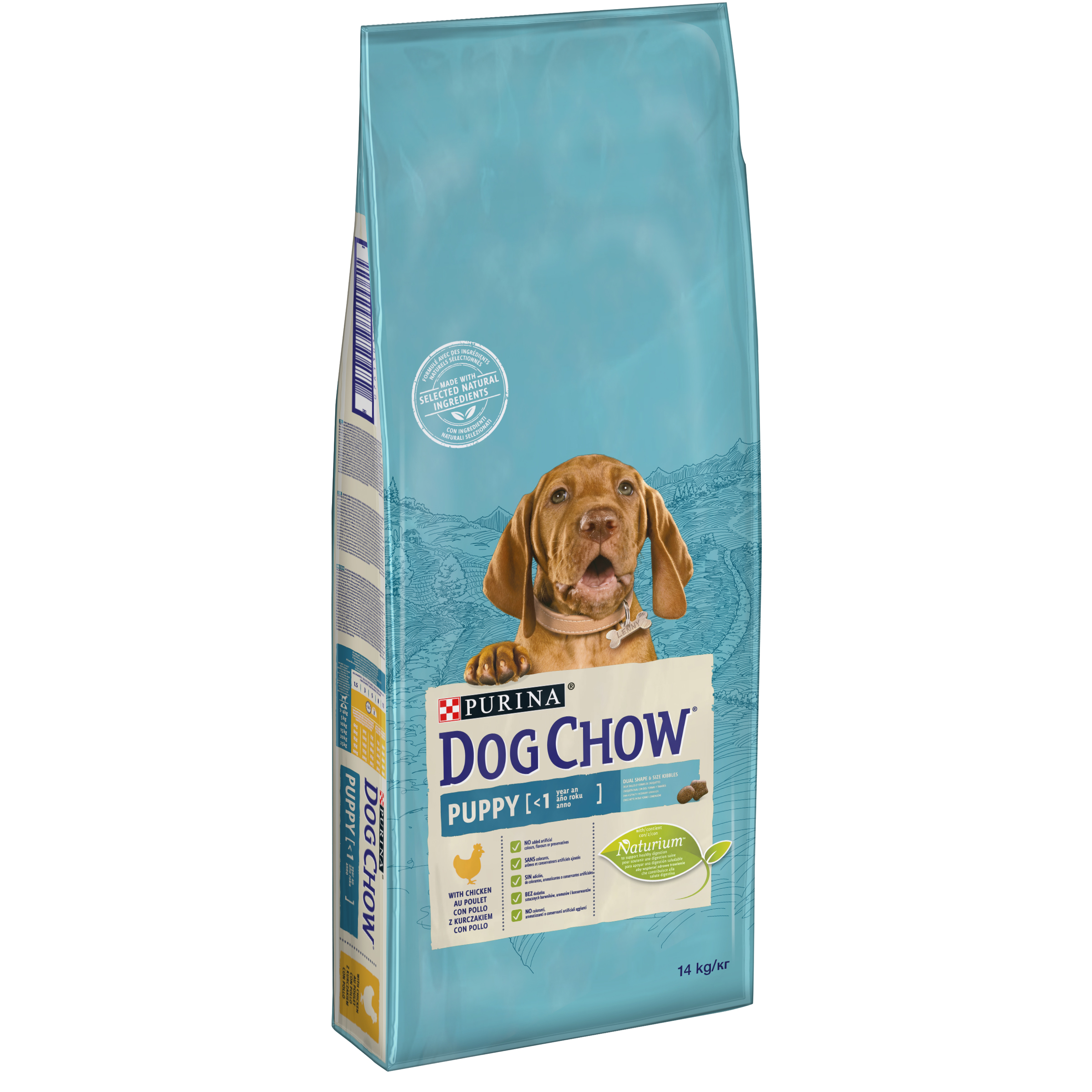 Dog Chow Puppy kuřecí s rýží 14kg