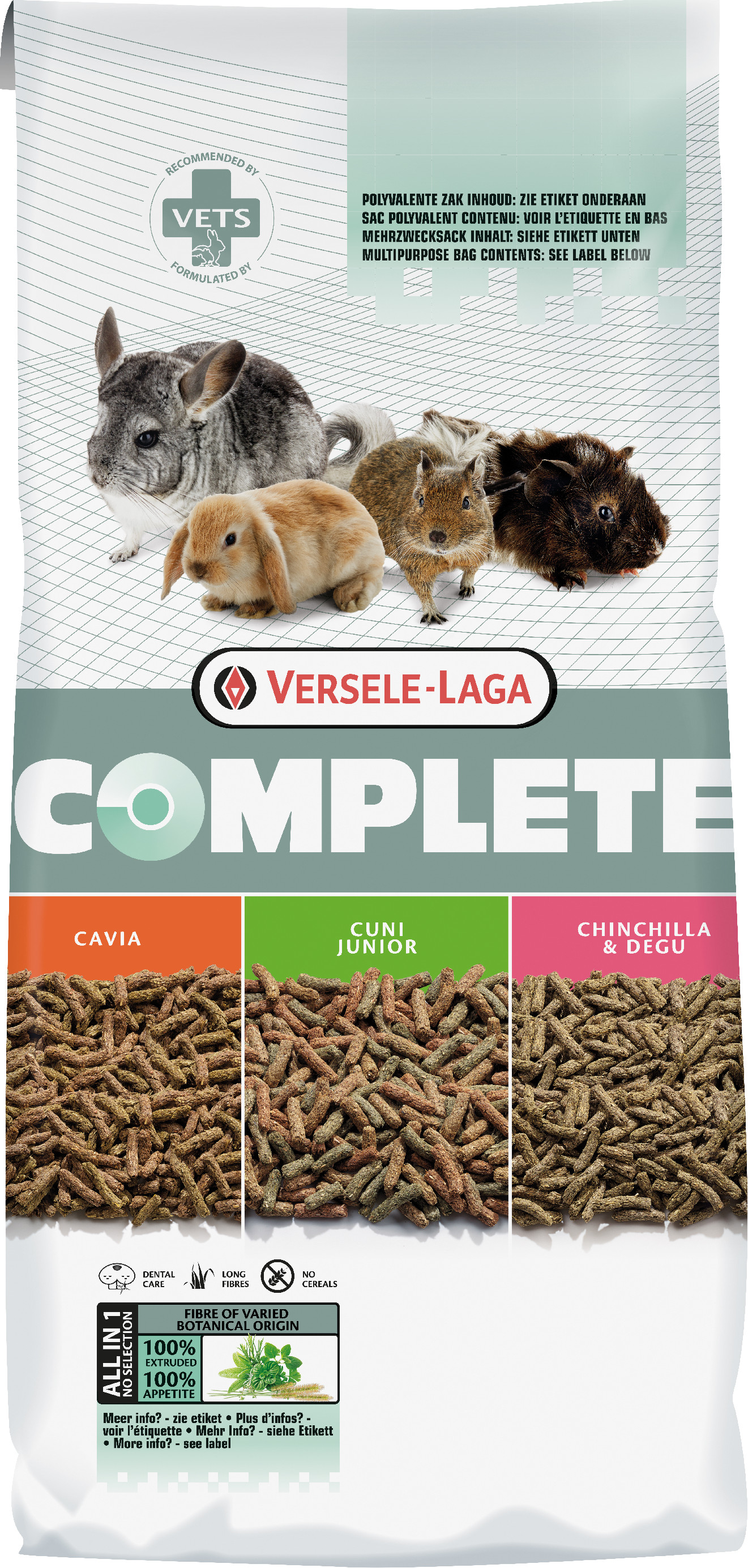 Versele-Laga Chinchilla Complete krmivo pro činčily 8kg