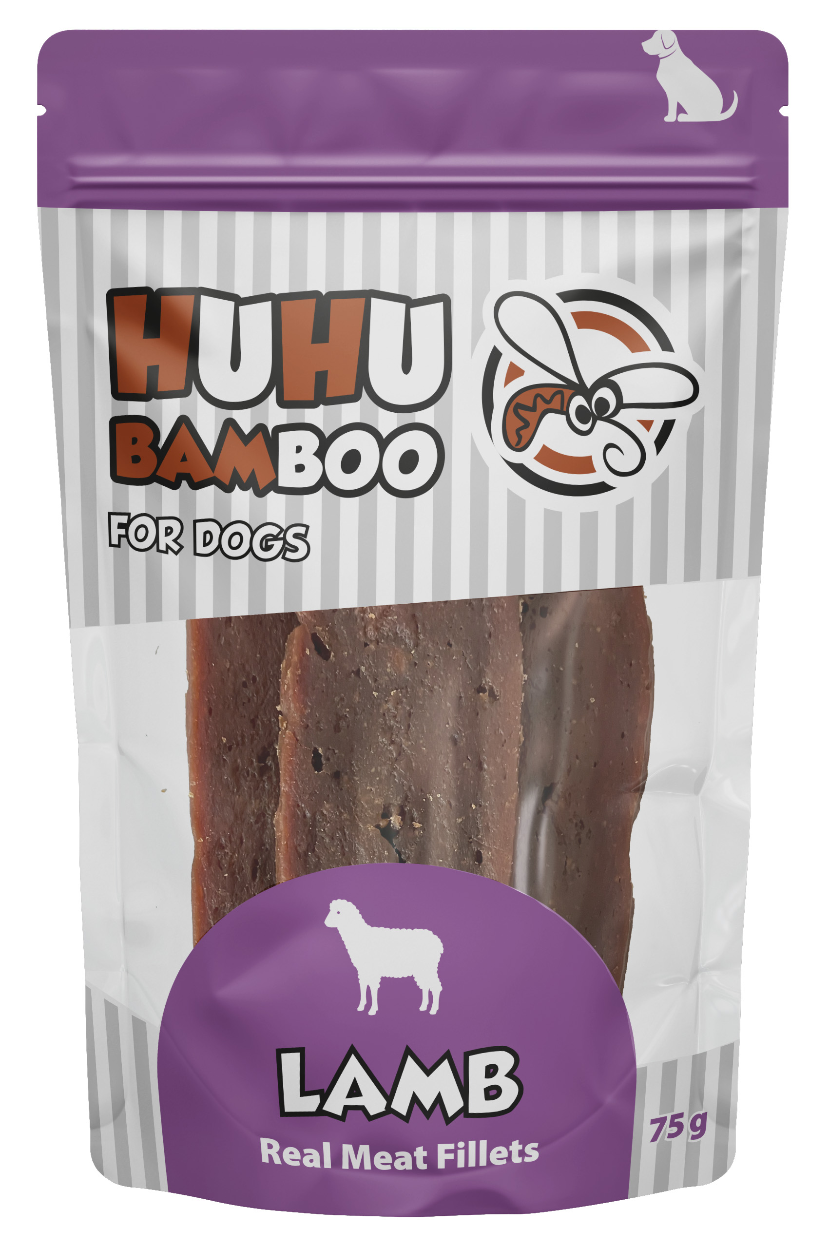 Huhubamboo HUHU Basic jehněčí filety 75g