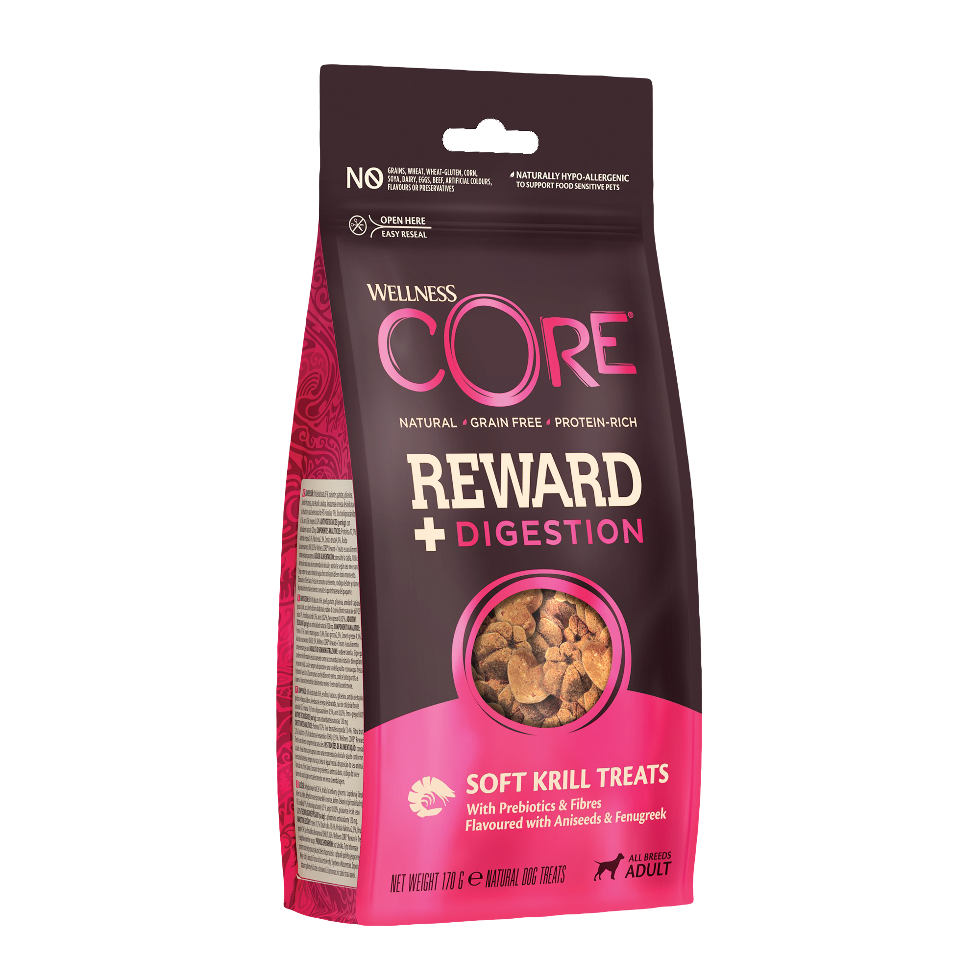 Wellness Core Reward Dog Digestion kril 170 g