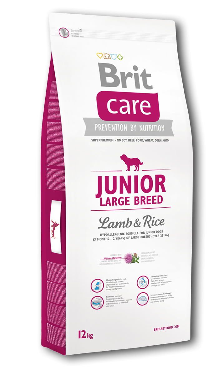 Brit Care Junior Large Breed Lamb & Rice 12kg
