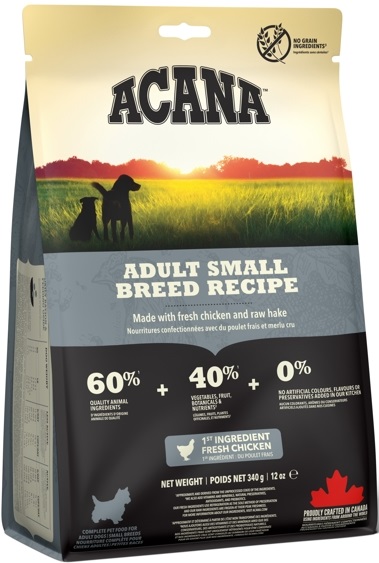 Acana HERITAGE Class. Adult Small Breed 340g