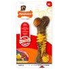 Hračka NYLAB Extreme Chew Texture Bone Steak&Cheese M