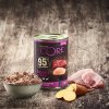 Konzerva Wellness CORE 95 Dog krocan a koza 400g