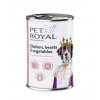 Konzerva  Pet Royal kuře, srdce a zelenina 400g