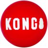 KONG Signature hračka gumový míč S 2ks