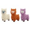 Huhubamboo pískací hračka pro psy lama mix barev 13cm