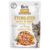 Brit Care Cat Sterilized Fillets in Gravy with Savory Salmon&Tuna 85 g