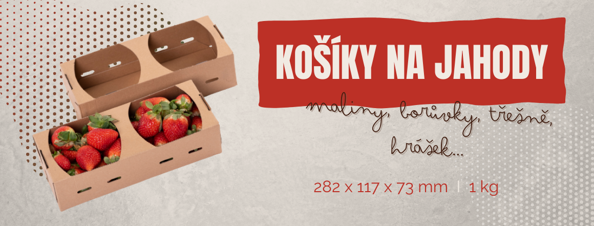 Košíky na jahody