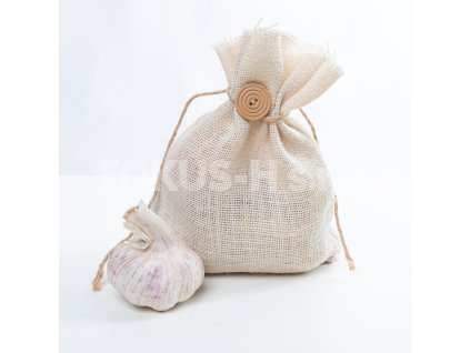 barevný jutový pytlík