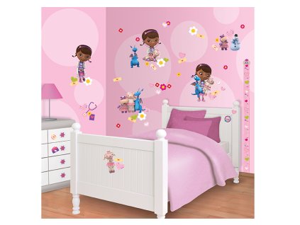 24489 samolepky walltastic dekorace disney doc mc stuffins 34 cm x 46 cm