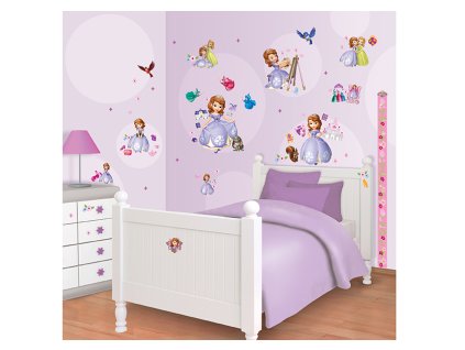24492 samolepky walltastic dekorace disney sofia 34 cm x 46 cm