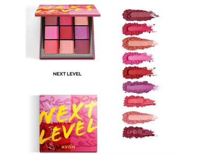 Avon paletka očních stínů Viva La Pink Next Level 10,8 g