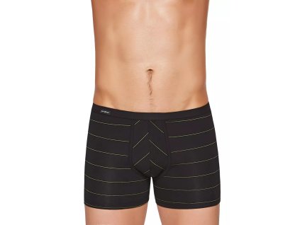 Pánské boxerky Body&Soul 10/1-13/84 FABIO (Velikost M, Barva černá)