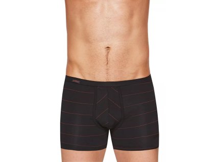 Pánské boxerky Body&Soul 10/1-13/85 FABIO (Velikost M, Barva černá)