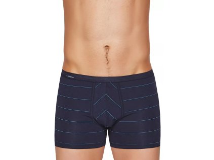 Pánské boxerky Body&Soul 10/1-13/87 FABIO (Velikost M, Barva modrá tmavá)